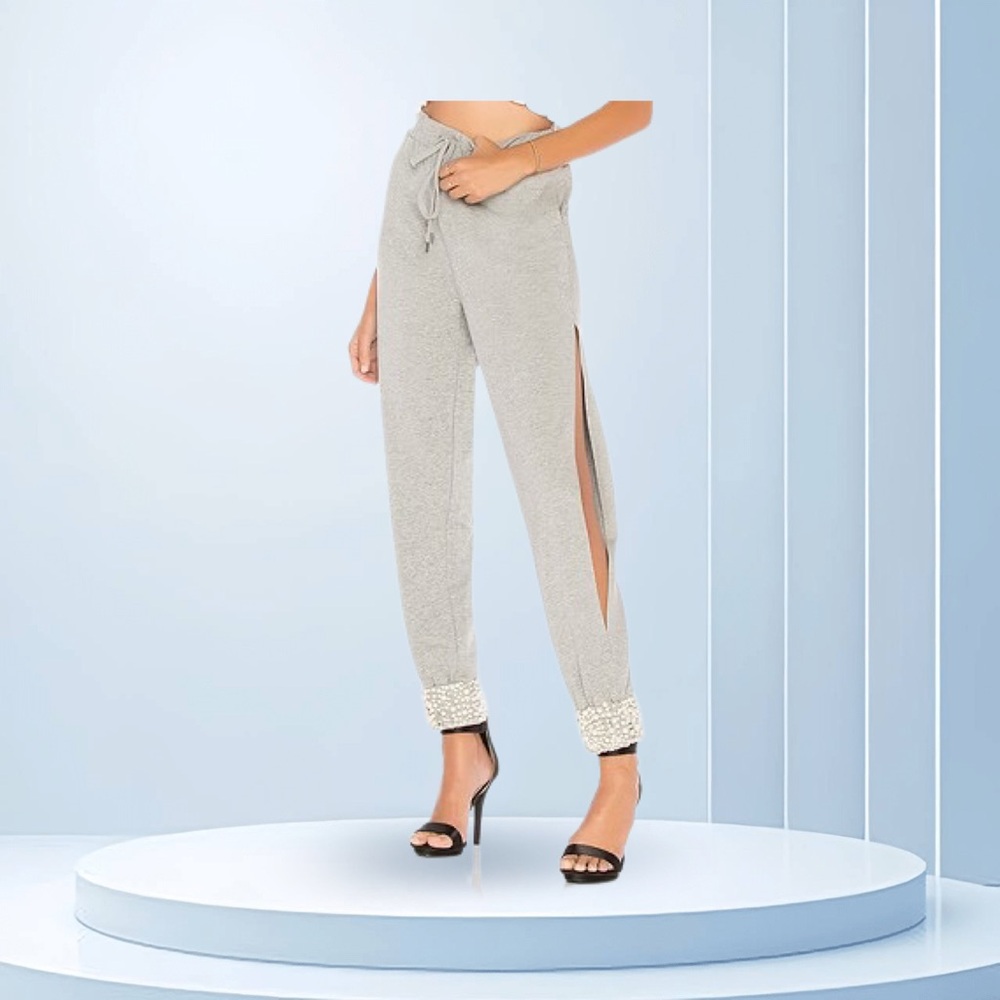 REVOLVE  MARLED X OLIVIA CULPO Light Gray Women's Joggers